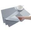 Set of 6 PVC Placemats Plastic Wipe Clean Heat Resistant Woven Vinyl  Non Slip Washable Rectangle For Dinner Table Wedding Decor