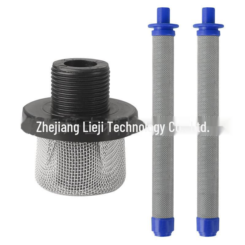 High-Pressure Airless Sprayer Kit: Nozzle, Duckbill Seat, Pipe, Spray Gun Filter, Extension Rod.