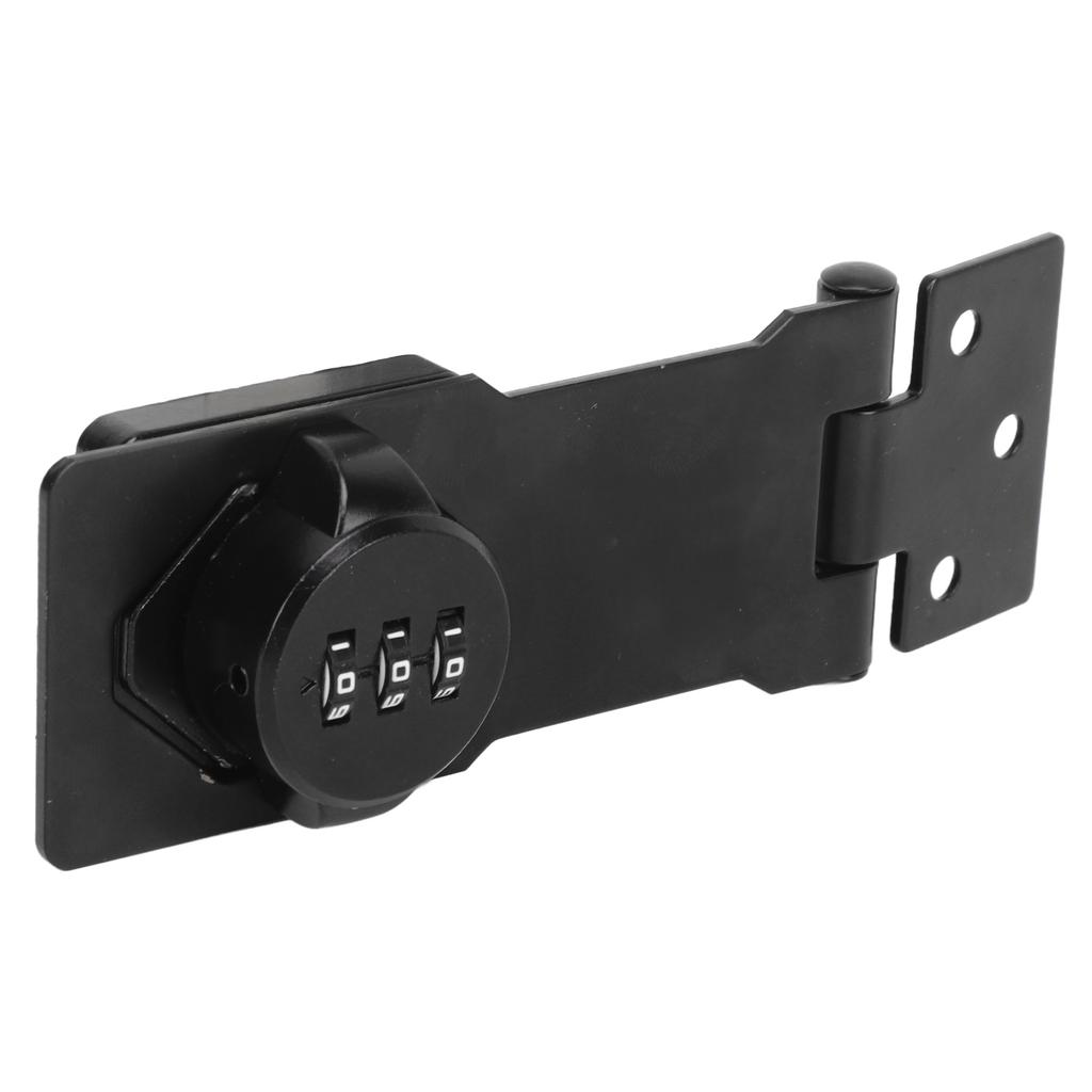 Mechanical Password Lock 3 Digit Combination Anti Theft Hasp Lock for Door Cabinet Drawer