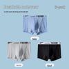 Yalu Men's Plus Size Ice Silk Mesh Boxer Briefs