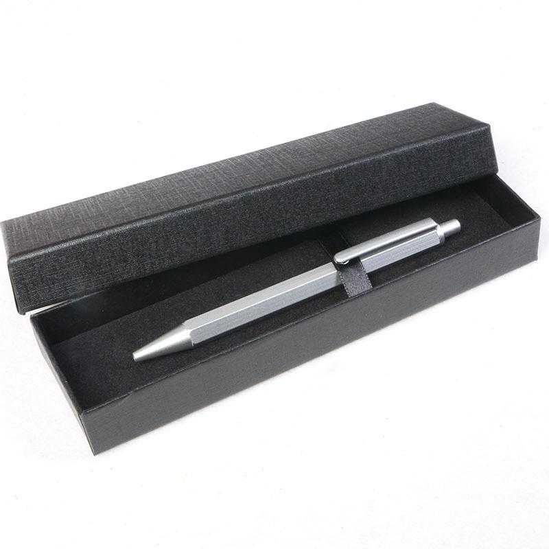 Metal All-Steel Rod Press Hexagonal Ballpoint Pen G2 Refill To Replace Light Luxury Three-Dimensional Ballpoint Pen