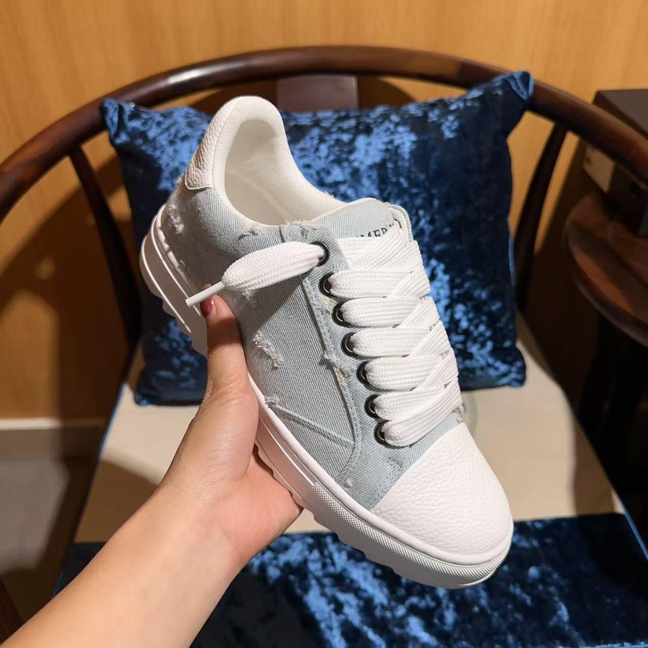 NUMERIS Men`s Trendy Ripped High-Top Canvas