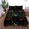 Antique Parrots Duvet Cover Set King Queen Double Full Twin Single Size Bed Linen Set