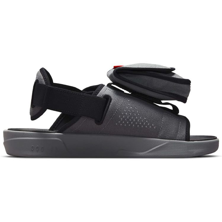 Air Jordan LS Slide Smoke Grey Pánské tenisky Černá Bílá Univerzitní červená CZ0791-001