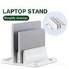 Adjustable Laptop Stand Vertical Save Desktop Space Easy To Place Computer Accessories Scalable Width for Office Desk Storage