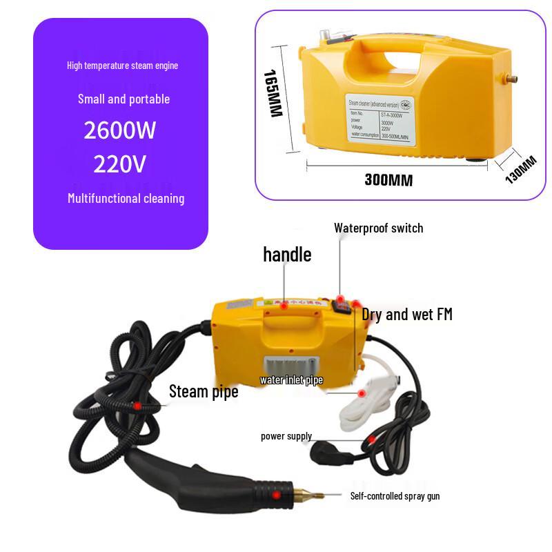 CNTII STQX-02A Instant Steam Cleaner CN plug (adapter included)