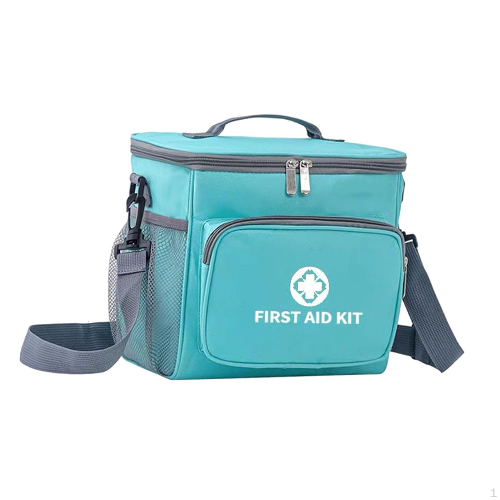 

Сумка первой помощи пустая Органайзер для лекарств Коробка Чехол для переноски Экстренная