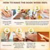 Vitamin C Orange Nourishing Foot Mask, Hydrating, Moisturizing, Removing Dead Skin, Exfoliating, Beautifying Foot Mask, Foot Mask