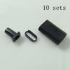 2/10 Sets Pd 3Wire Charging Head 3Pin Male Type C Laptop Connector 3Solder Joint Cc Pin Ctoc5 With Capacitor Notebook Adapter