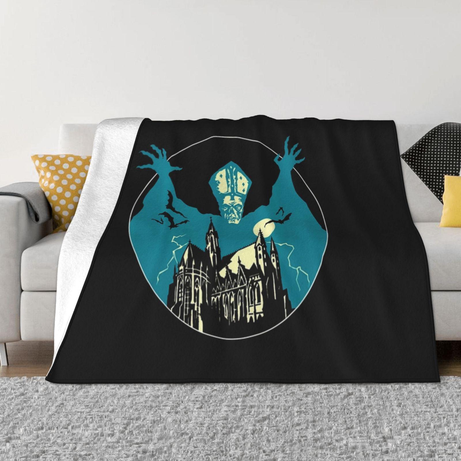 Ghost – Opus Vintage Top Quality Comfortable Bed Sofa Soft Blanket Ghost Band Papa Emeritus Cardinal Copia Metal Music Occult 30x40in