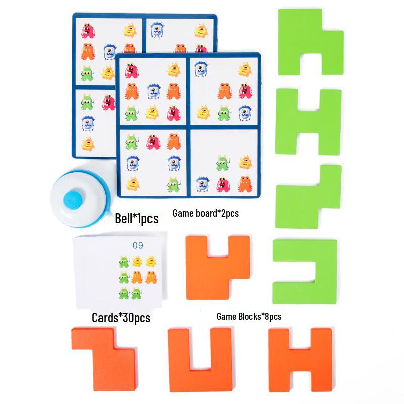 Mussels Kids' Find the Monster Strategy Game