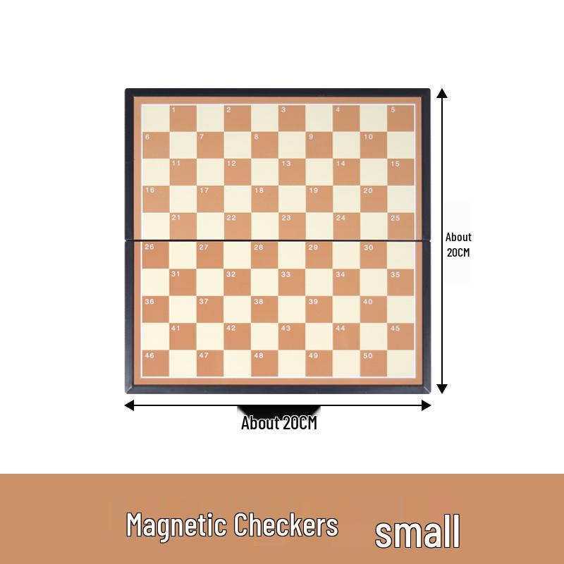 Magnetic Travel Games Set: Ludo, Gomoku, Land Battle Chess, Animal Chess, Checkers, Chinese Chess, International Chess, Military Chess