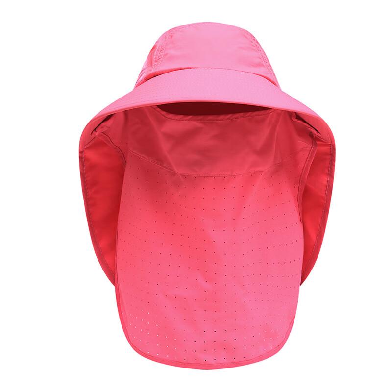 Unisex Outdoor Sun Hat with Detachable Face Flap One Size
