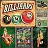 Retro Billiards Club Sign Cafe Bar Beer Pub Snacks Wall Art Decoration Man Cave Vintage Metal Tin Signs Paintings Plates 26T0104 26T0104