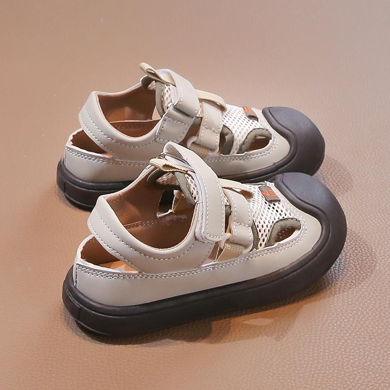 Summer Children's Velcro Hollow Sports Frame Shoes Outdoor Sandals Children's Shoes Beach Shoes Board Shoes