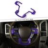 Purple Steering Wheel Moulding Trims Cover For Ford F150 2015- Accessories
