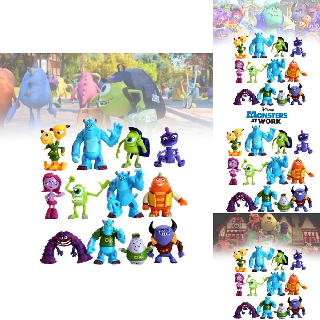Adorable Pvc Monster Collectibles From Monster University Fun Gift For Kids And Adults