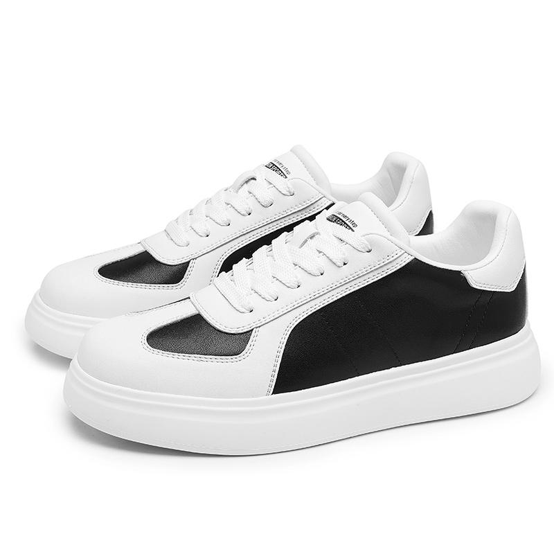 

Sports and leisure men s board shoes Brand designer style Leisure Party Four Seasons Shoes Handsome young people 44 чёрный