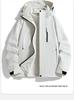 Outdoor 3-in-1 Couple Style Mountaineering Jacket with Printed Logo