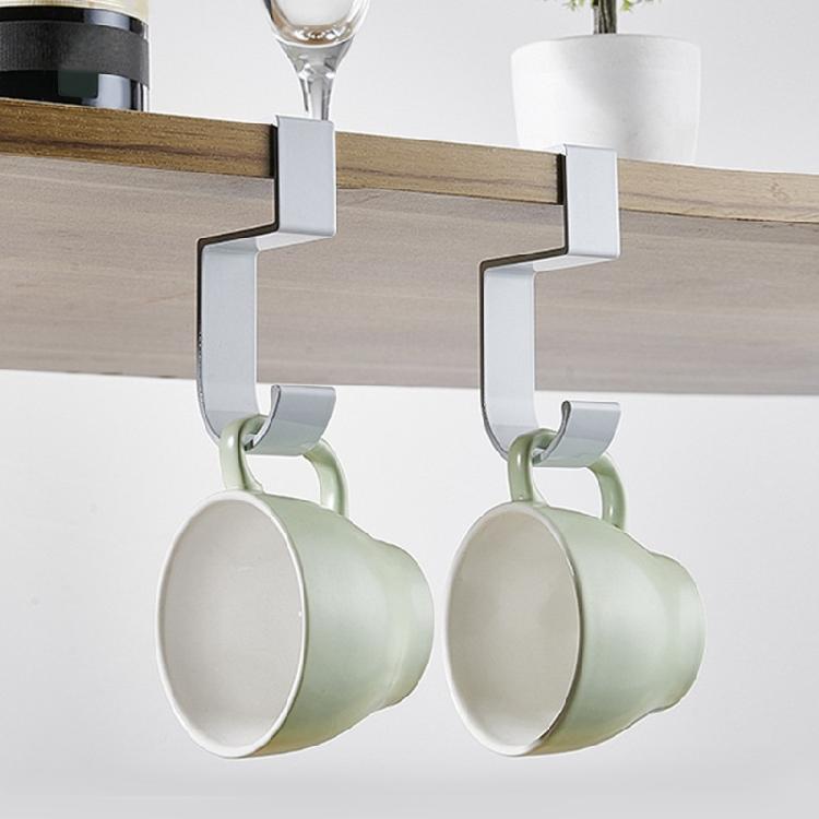 Aluminum Schoolbag Hanger Space Saving Desk Side Bag Hangers Convenient Backpack Hook for Classroom and Office Desks