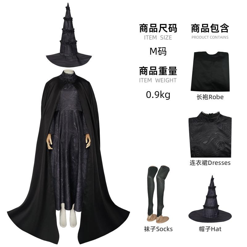 Wicked Witch Costumes Halloween Wizard Effba Cosplay Stage Costumes