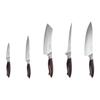 Kitchen Knife Set, 5 Piece High Carbon Stainless Steel Sharp Knife Set, Durable and Rust-Resistant, Professional Kitchen Cutlery with Ergonomic