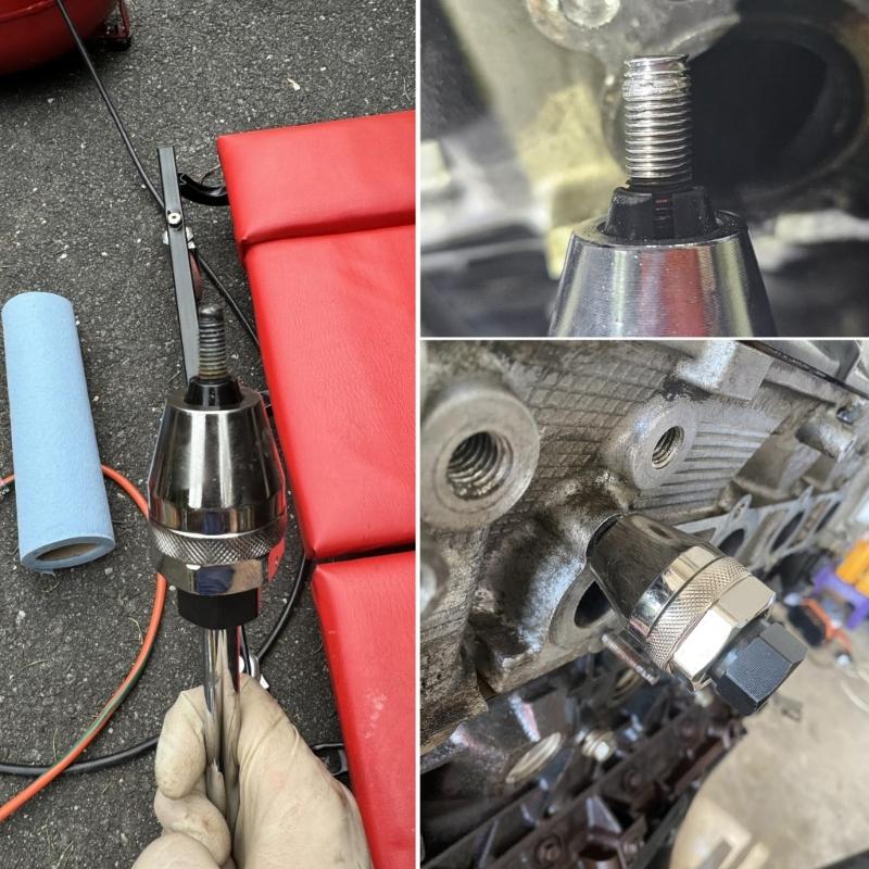 Damaged Bolt and Studs Extractor Tool 3/8inch Broken Studs Remover Bolt Extractor Rounded Studs for Broken Rounded