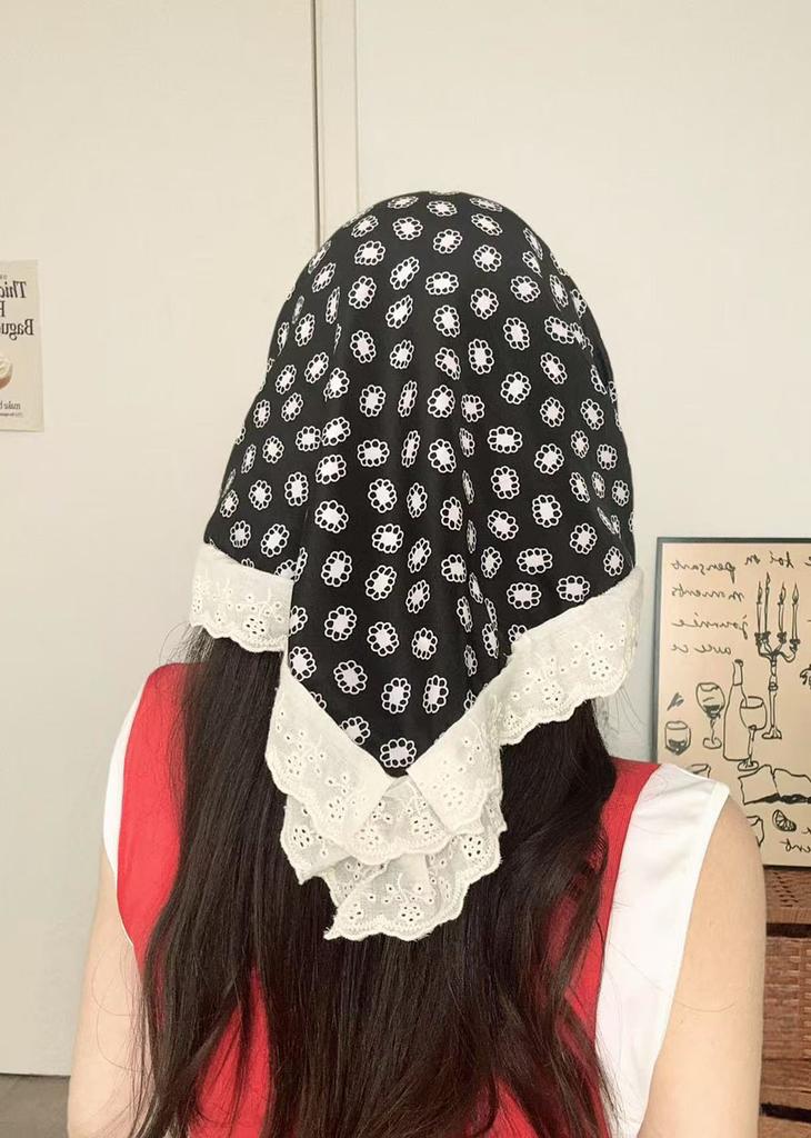 2025 Grid Style Plaid Strap Headscarf Hats for Women Sunmmer Seadise Beach Vacation Sun Protection Fashion Versatile Sun Hat