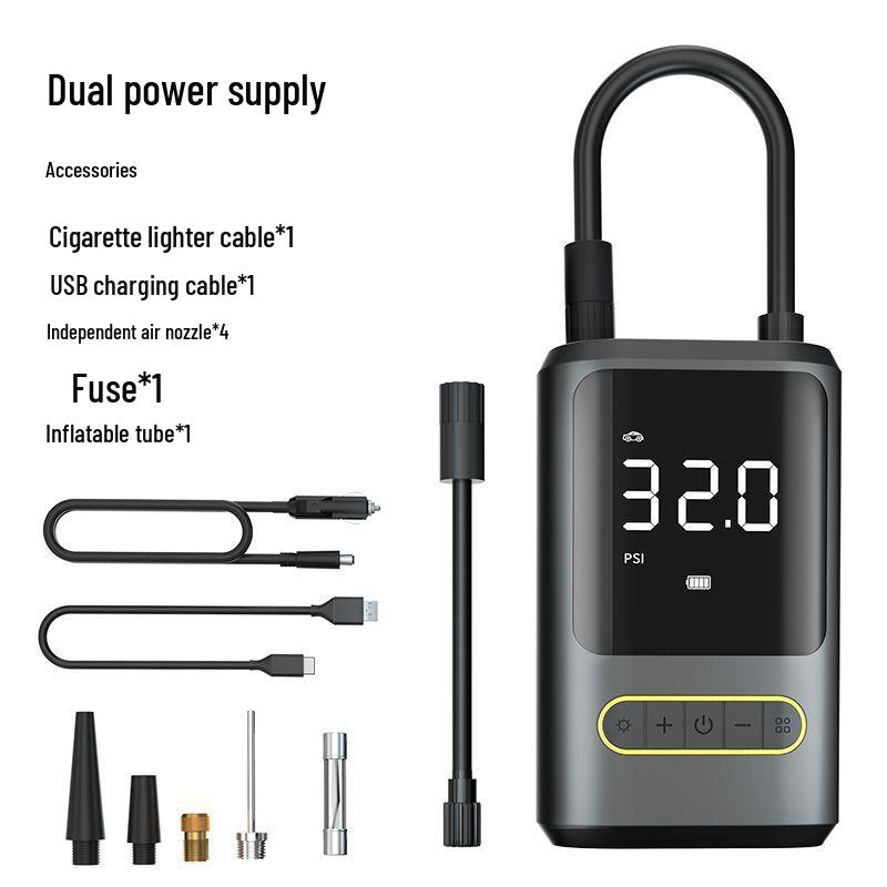 Wireless Mini Portable Car Tire Inflator 