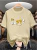 2026 New Unisexs Tshirt 100 Cotton Printed Pattern Loose Fit Comfortable Trendy Highquality Tshirt