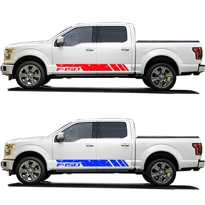 Raptor F150 Side Waistline Body Decal: Car Modification Sticker