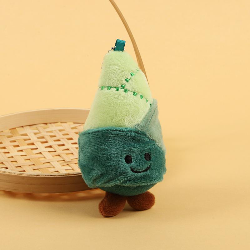 British Jelly Fun Vegetable Plush Toy Sports Ice Hockey Eggplant Pendant Boutique Plush Key Small Pendant