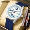 SANDA 3252 Student Quartz Watch Popular Style Waterproof Suitable for Sports and Life Is a Gift for Frien Fashion and Simple