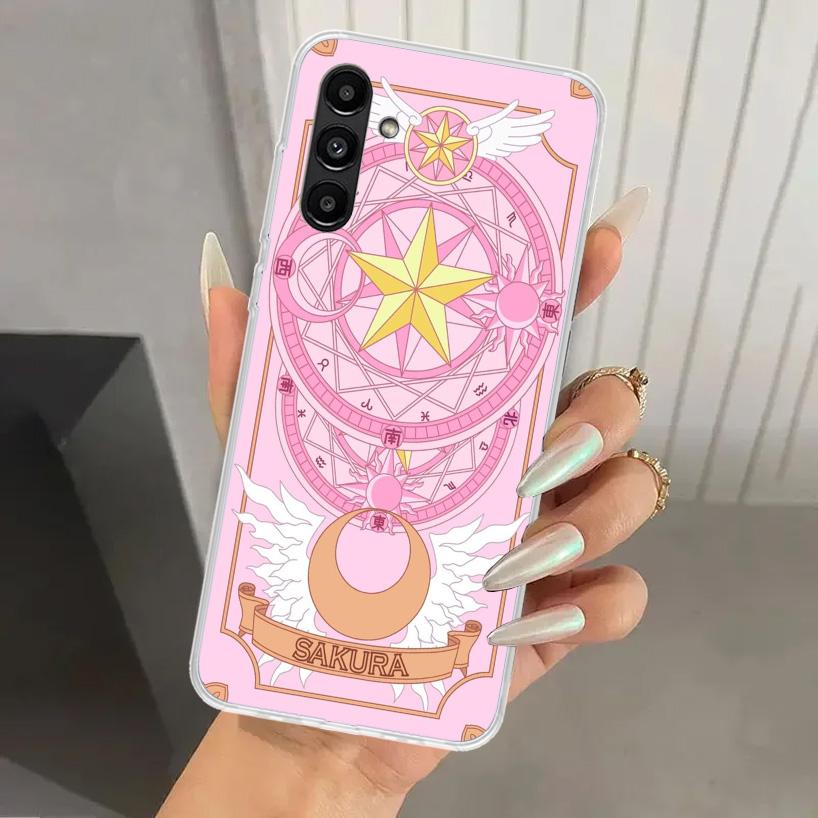 CardCaptor Sakura Anime Phone Case for Samsung Galaxy A16 A26 A36 A56 A15 A25 A35 A55 A14 A24 A34 A54 A13 A23 A33 A53 A05S A04S