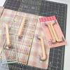 Quilt Ruler Grip 2 Pieces Strong Suction Cup Holder Quilting Ruler Handle Grip For Cutting Knitting Thread Room Christmas Indoor