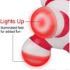 Handheld Massager Mini Portable Vibrating Body Massager with LED Light for Hand Head Neck Back Legs Arms Pain Release, Battery Operated, Easy Hand Gri