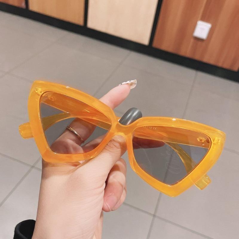 New Cool Colorful Cat Eye Sunglasses Fashion Women Outdoor Shopping Leisure Sun Shadin Eyeglasses Men UV Protection