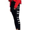 Nike Solid Color Letter Print Elastic Tight Sports Pants Women bottoms Black CJ5778-010