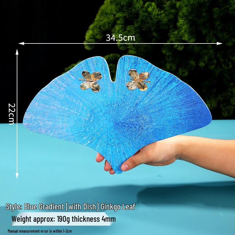 Talerz Sashimi Xianci: Wysokiej klasy ozdoby do prezentacji owoców morza - Okrągły plaster ryby do wystroju hotelowego