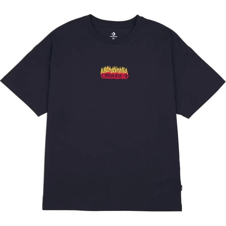 Converse Regular T Shirt Women s Black 10026466-A02 L