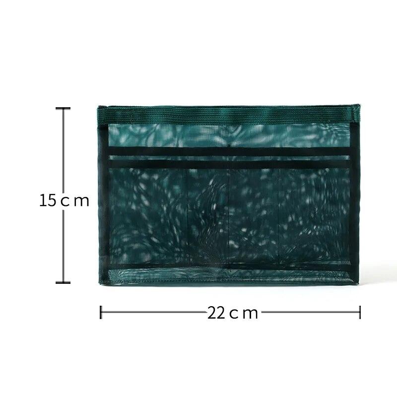 Geantă de inserție organizator pentru femei Poșetă de mână de călătorie din plasă de nailon Poșetă de călătorie pentru machiaj interior Geanta cosmetică pentru femei.