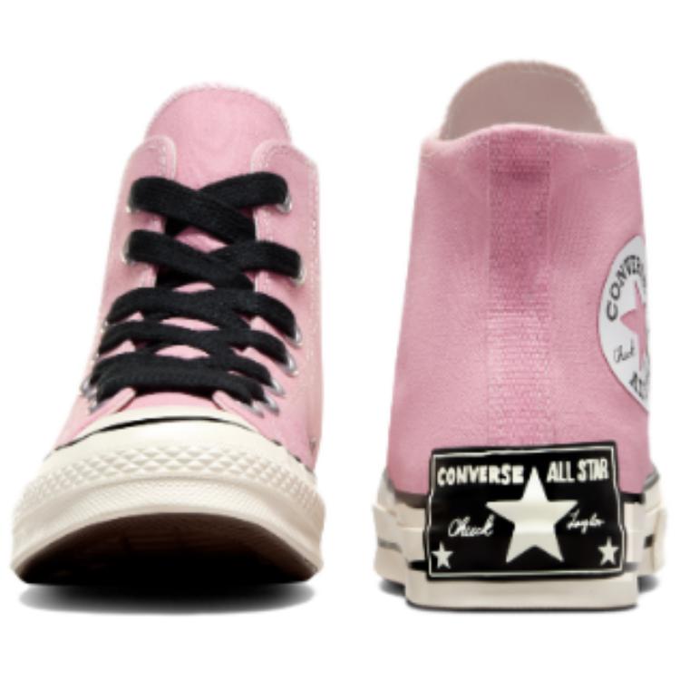 Converse Chuck 70 Comfortable Fashion High-Top Canvas Shoes Unisex Sneakers Pink A09504C