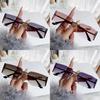 Unisex Frameless Curved Sunglasses With Uv400 Protection For Travel And Outdoor Activities