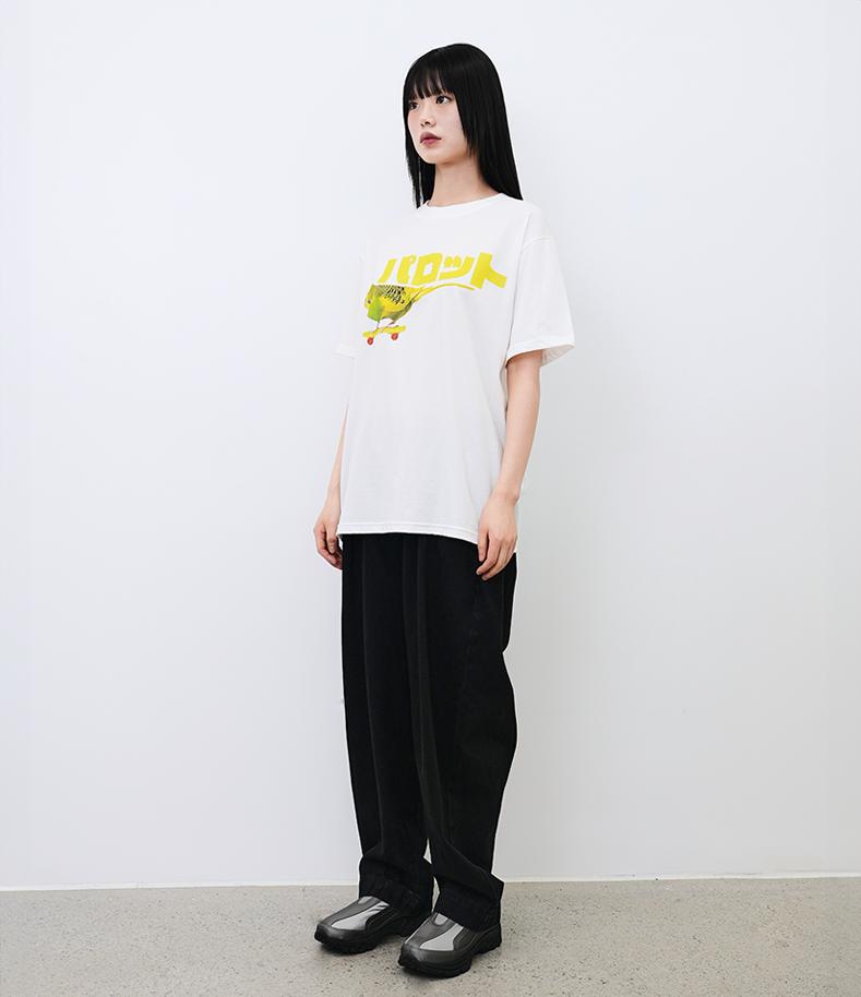 Chance Chance Parrot T-Shirt White/L