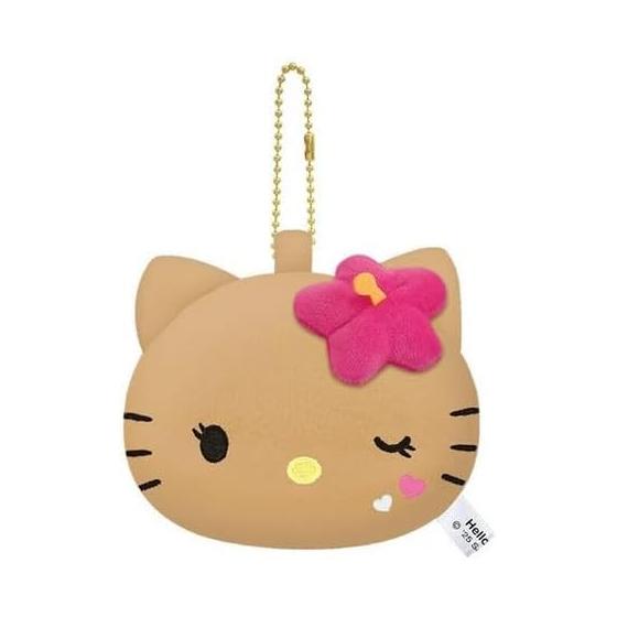 Плюшевое зеркало Hello Kitty Загорелая Китти Гибискус