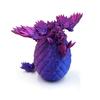 Yousheng 3D Printed Dragon Egg Figurine Movable Joints Flying Dragon Figure Fidget Toy Dragon Egg with Articulated Dragon Inside Decoration Ornament