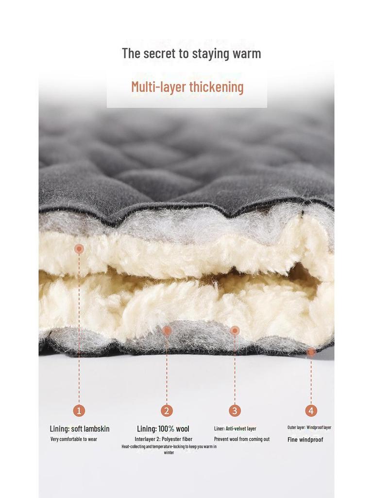 Women's High-Waist Fleece-Lined Leggings - Ultra-Thick Cashmere Winter Pants