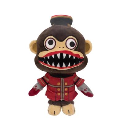 25cm Murder Monkey Plush Dark Deception Plush Toy Cute Animal Stuff Soft Cartoon Figure Christmas Birthday Gift for Kids Adults