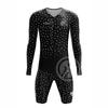 Mens Triathlon Suit Cycling Bodysuit Road Bike Racing Running Swimming Multi-Sport Performance Wear