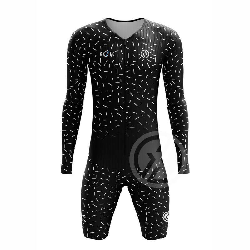 Mens Triathlon Suit Cycling Bodysuit Road Bike Racing Running Swimming Multi-Sport Performance Wear